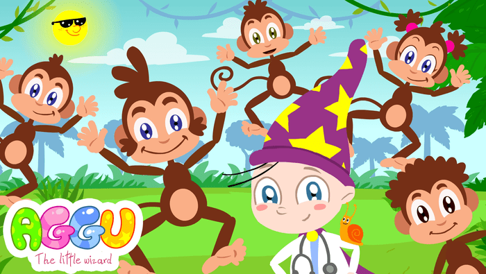 Aggu 5 Little Monkeys thumbnail