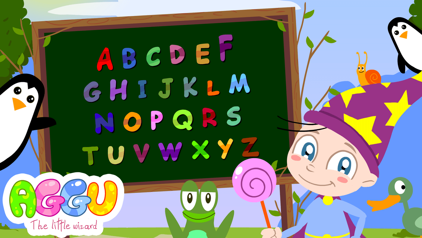 ABC Song lyrics | Aggu The Little Wizard
