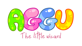 Aggu the little Wizard logo